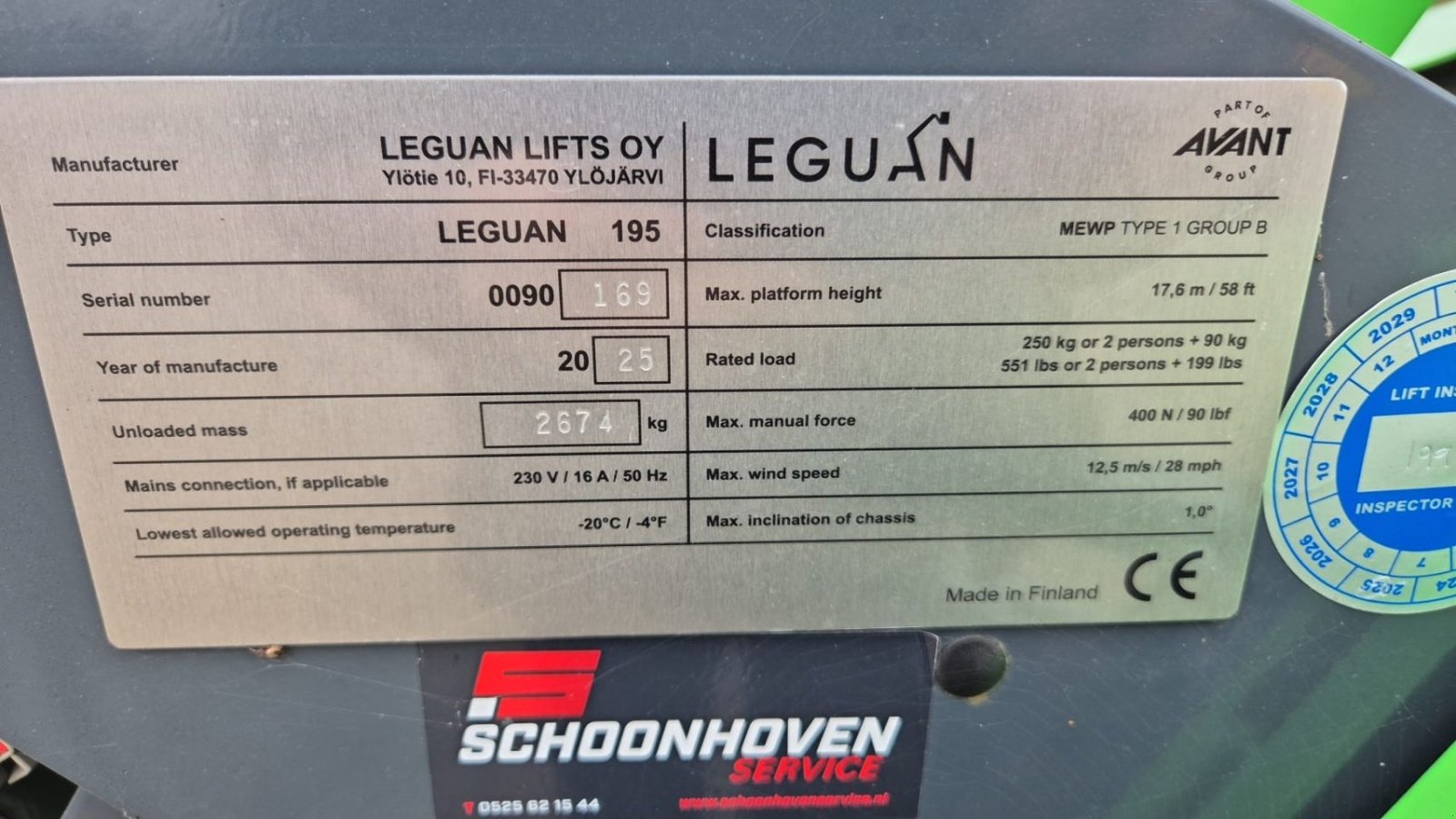 Teleskoparbeitsbühne типа Sonstige Leguan 195, Gebrauchtmaschine в Oosterwolde (Фотография 2)