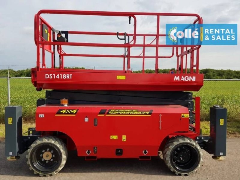 Teleskoparbeitsbühne van het type Sonstige MAGNI DS 1418 RT 2022, Neumaschine in Sittard (Foto 1)