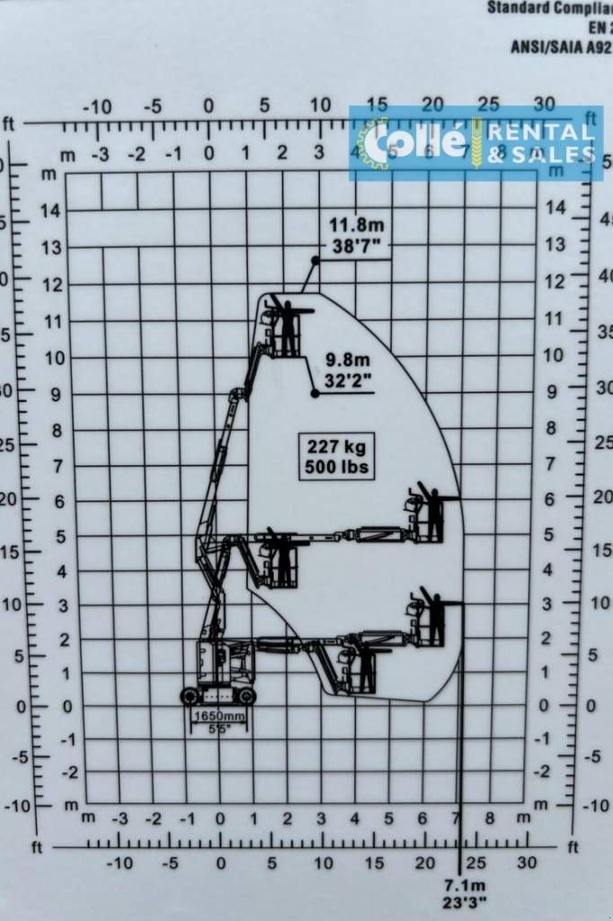 Teleskoparbeitsbühne des Typs Sonstige MAGNI EAB12AC 2025, Neumaschine in Sittard (Bild 10)