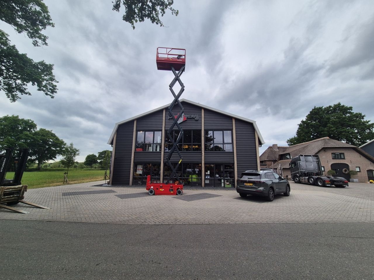 Teleskoparbeitsbühne des Typs Sonstige MAGNI ES1212AC PLUS, Neumaschine in Lunteren (Bild 10)