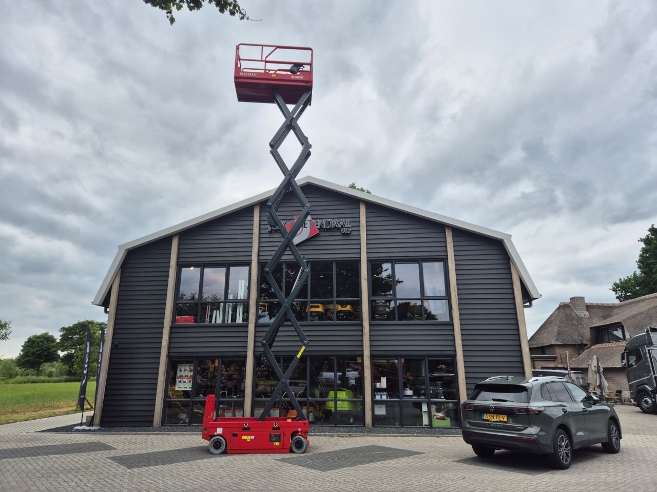 Teleskoparbeitsbühne des Typs Sonstige MAGNI ES1212AC PLUS, Neumaschine in Lunteren (Bild 11)