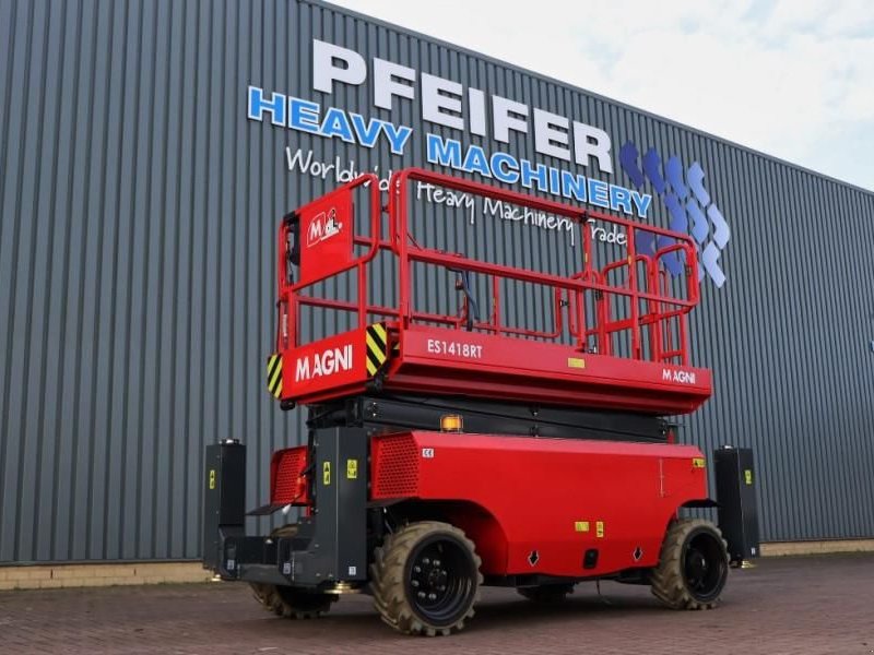 Teleskoparbeitsbühne of the type Sonstige MAGNI ES1418RT New And Available Directly From Stock, El, Gebrauchtmaschine in Groenlo (Picture 1)