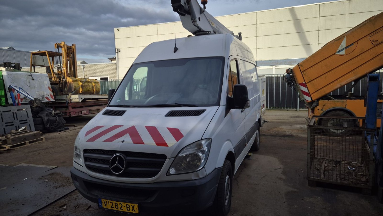Teleskoparbeitsbühne tip Sonstige Mercedes Benz 313 CDI, Gebrauchtmaschine in VIANEN (UT) (Poză 1)