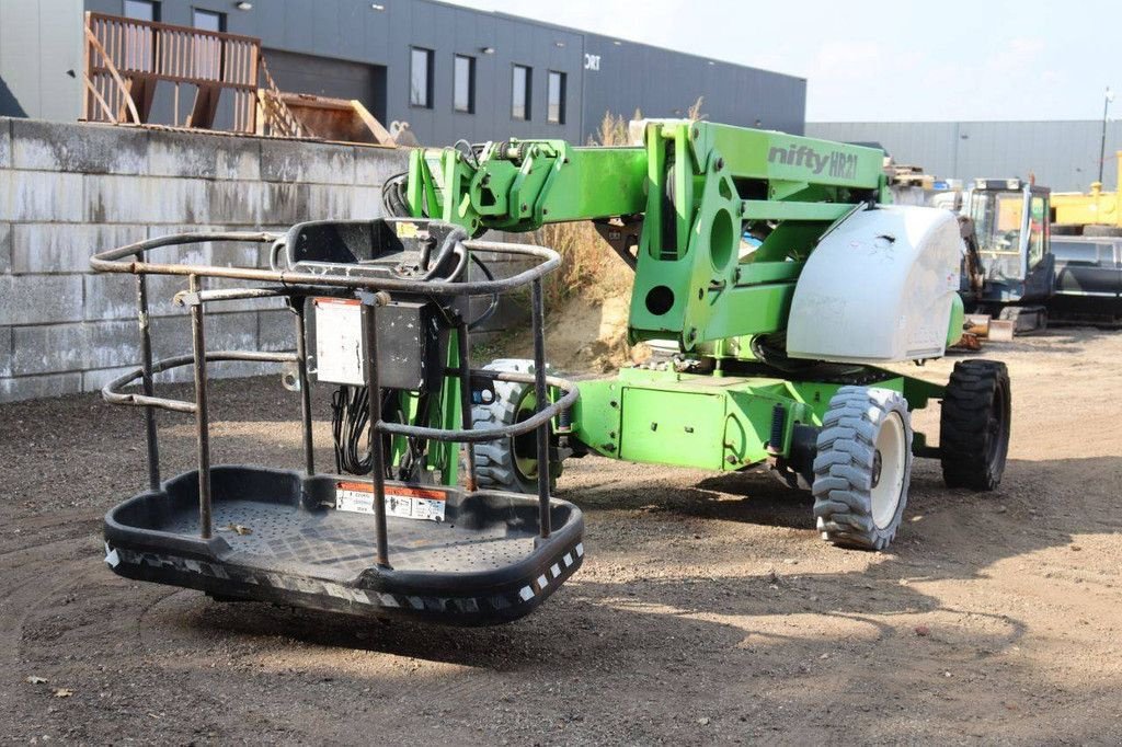 Teleskoparbeitsbühne типа Sonstige Nifty HR21 DE, Gebrauchtmaschine в Antwerpen (Фотография 10)