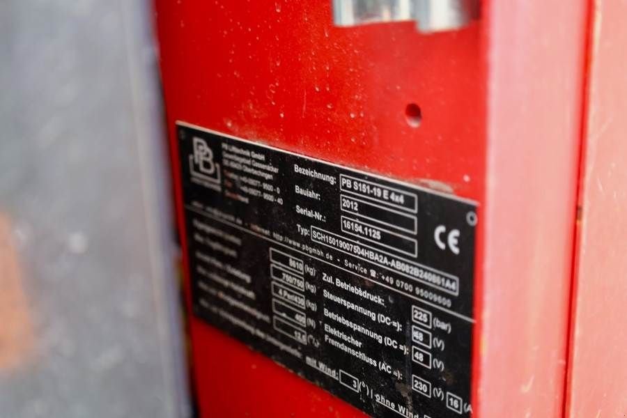 Teleskoparbeitsbühne typu Sonstige PB LIFT S151-19E 4x4 Electric, 4x4 Drive, 15m Working, Gebrauchtmaschine v Groenlo (Obrázek 8)