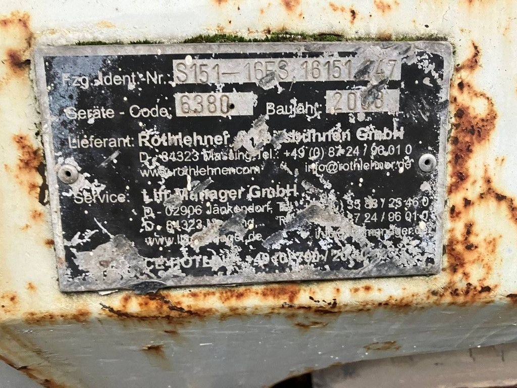 Teleskoparbeitsbühne des Typs Sonstige PB S151-16ES, Gebrauchtmaschine in Antwerpen (Bild 9)