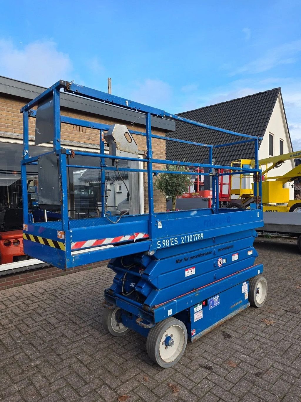 Teleskoparbeitsbühne типа Sonstige Sky Jack 3226 10m hoogwerker schaarlift keuring, Gebrauchtmaschine в Scherpenzeel (Фотография 7)