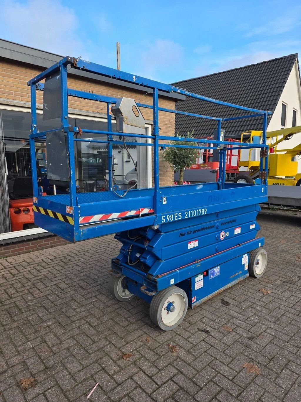 Teleskoparbeitsbühne типа Sonstige Sky Jack 3226 10m hoogwerker schaarlift keuring, Gebrauchtmaschine в Scherpenzeel (Фотография 8)