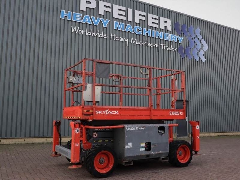 Teleskoparbeitsbühne tip Sonstige Sky Jack SJ6826 Diesel, 4x4 Drive, 10m Working Height, 567k, Gebrauchtmaschine in Groenlo (Poză 1)