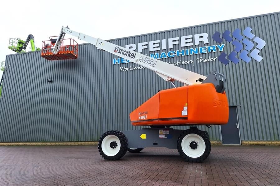 Teleskoparbeitsbühne tip Sonstige Snorkel 660SJ Valid Inspection, *Guarantee! CE, Diesel, 4x, Gebrauchtmaschine in Groenlo (Poză 10)