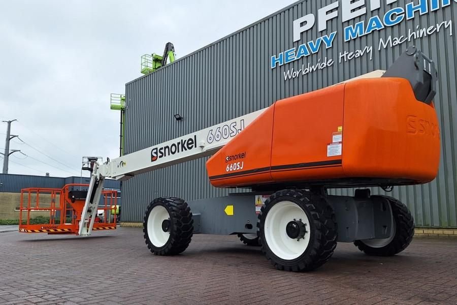Teleskoparbeitsbühne tip Sonstige Snorkel 660SJ Valid Inspection, *Guarantee! CE, Diesel, 4x, Gebrauchtmaschine in Groenlo (Poză 9)