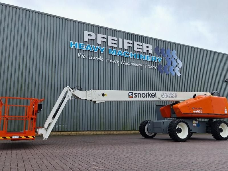Teleskoparbeitsbühne tip Sonstige Snorkel 660SJ Valid Inspection, *Guarantee! CE, Diesel, 4x, Gebrauchtmaschine in Groenlo (Poză 1)