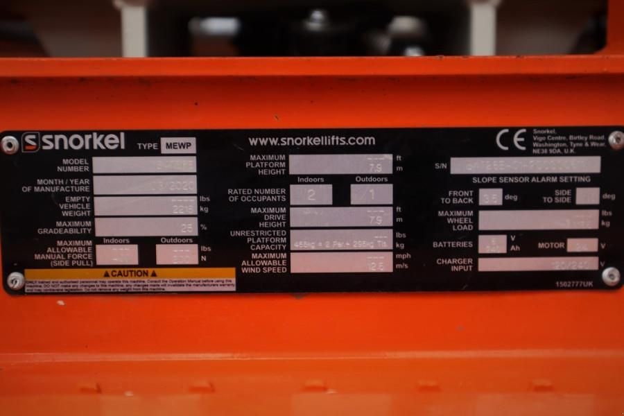 Teleskoparbeitsbühne типа Sonstige Snorkel S4726E Valid Inspection, *Guarantee! ,Electric, 10, Gebrauchtmaschine в Groenlo (Фотография 7)