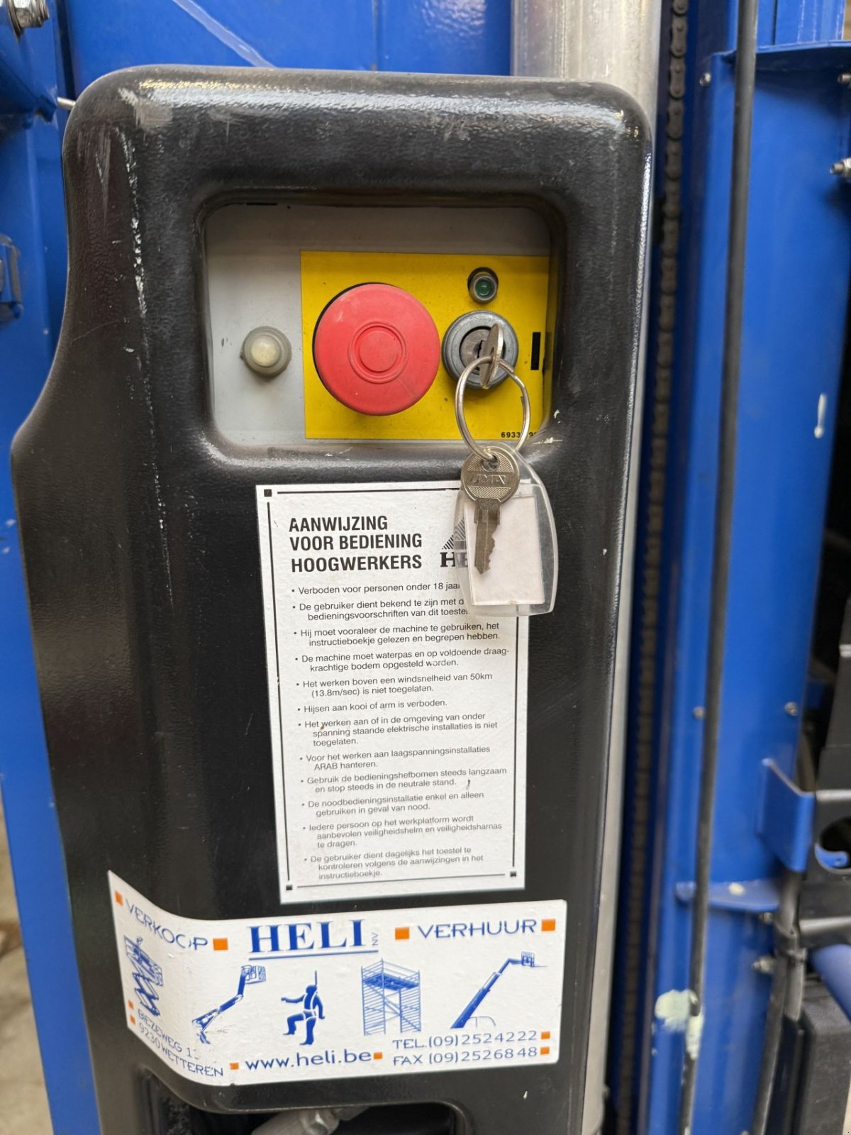 Teleskoparbeitsbühne a típus Sonstige UPRIGT U 40 AC, Gebrauchtmaschine ekkor: Heythuysen (Kép 6)