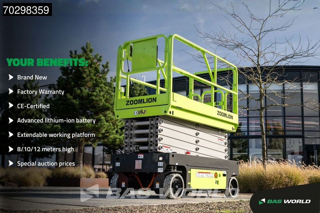 Teleskoparbeitsbühne типа Sonstige Zoomlion ZS0812AC-Li 8 M - Factory Warranty - CE-Certified, Neumaschine в Veghel (Фотография 2)