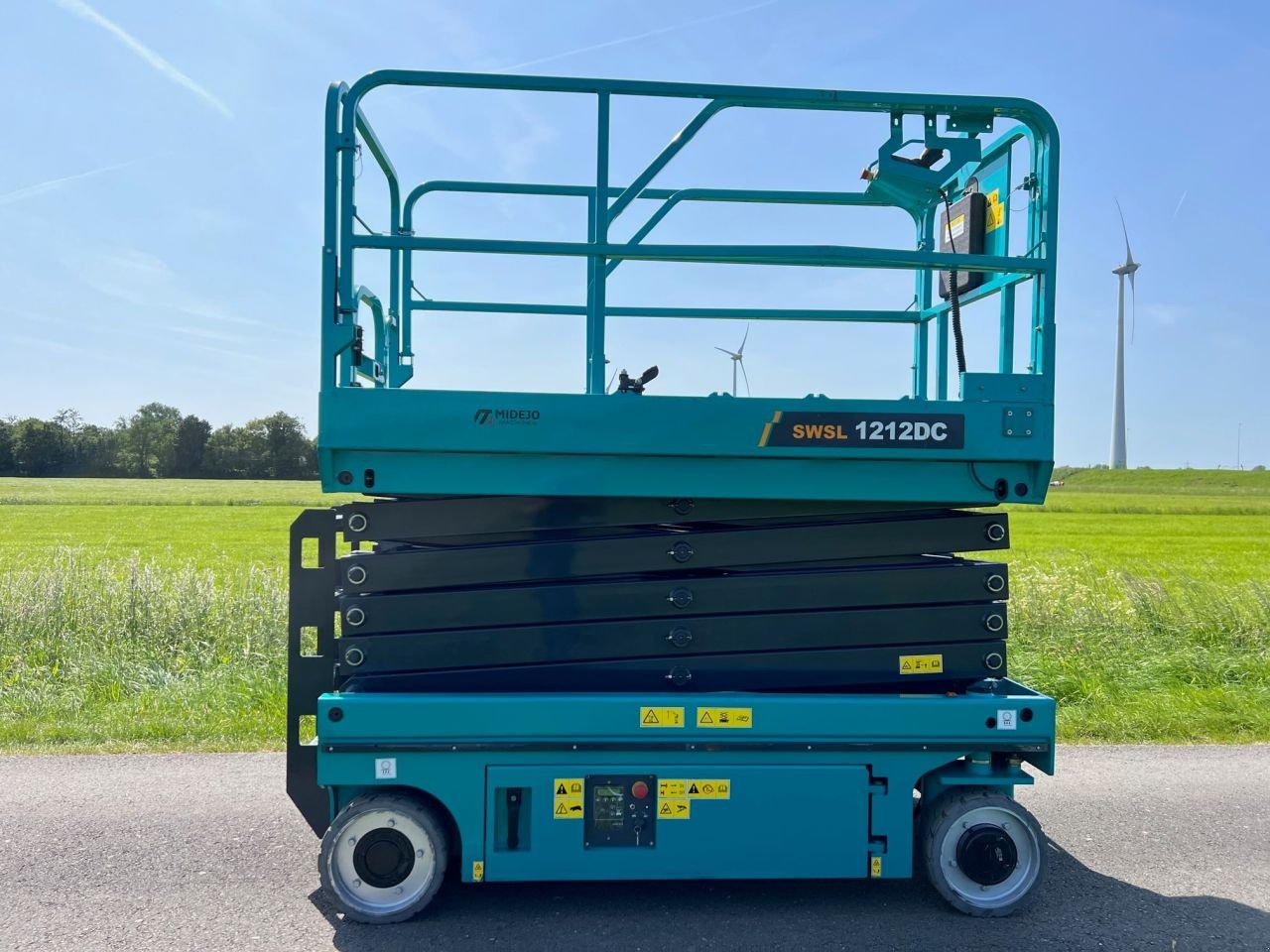 Teleskoparbeitsbühne του τύπου Sunward 12 meter schaarhoogwerker elektr, Gebrauchtmaschine σε Hardinxveld-Giessendam (Φωτογραφία 1)