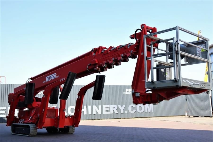 Teleskoparbeitsbühne des Typs Teupen Leo 36t 230 V Electric Motor + Diesel, Rubber Trac, Gebrauchtmaschine in Groenlo (Bild 2)