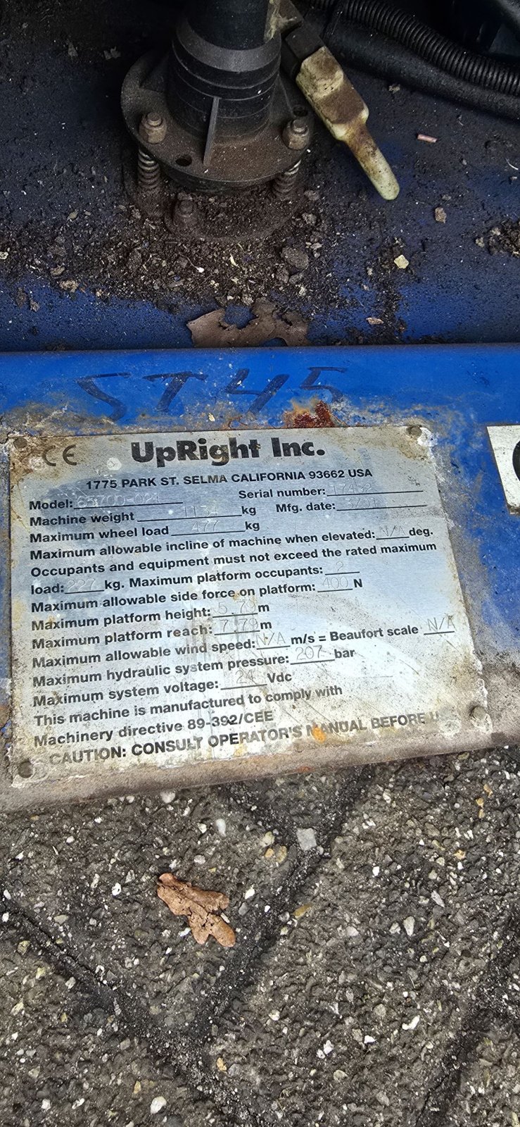 Teleskoparbeitsbühne типа Upright 8 meter werkhoogte, Gebrauchtmaschine в Vlierden (Фотография 9)