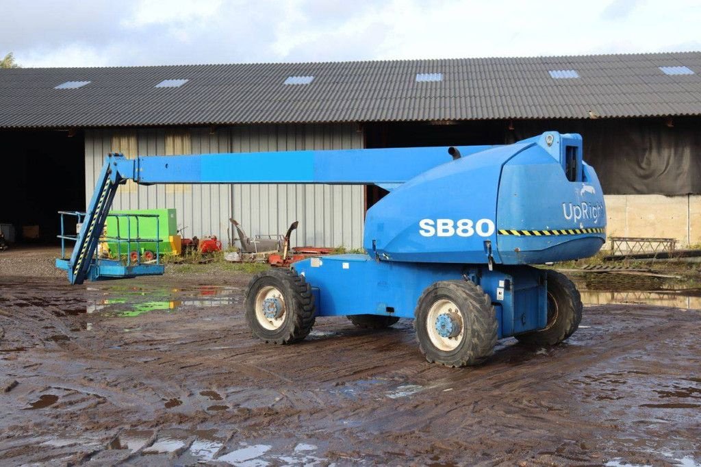 Teleskoparbeitsbühne del tipo Upright SB80, Gebrauchtmaschine en Antwerpen (Imagen 3)