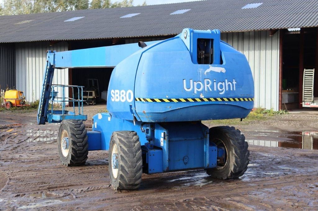 Teleskoparbeitsbühne del tipo Upright SB80, Gebrauchtmaschine en Antwerpen (Imagen 4)