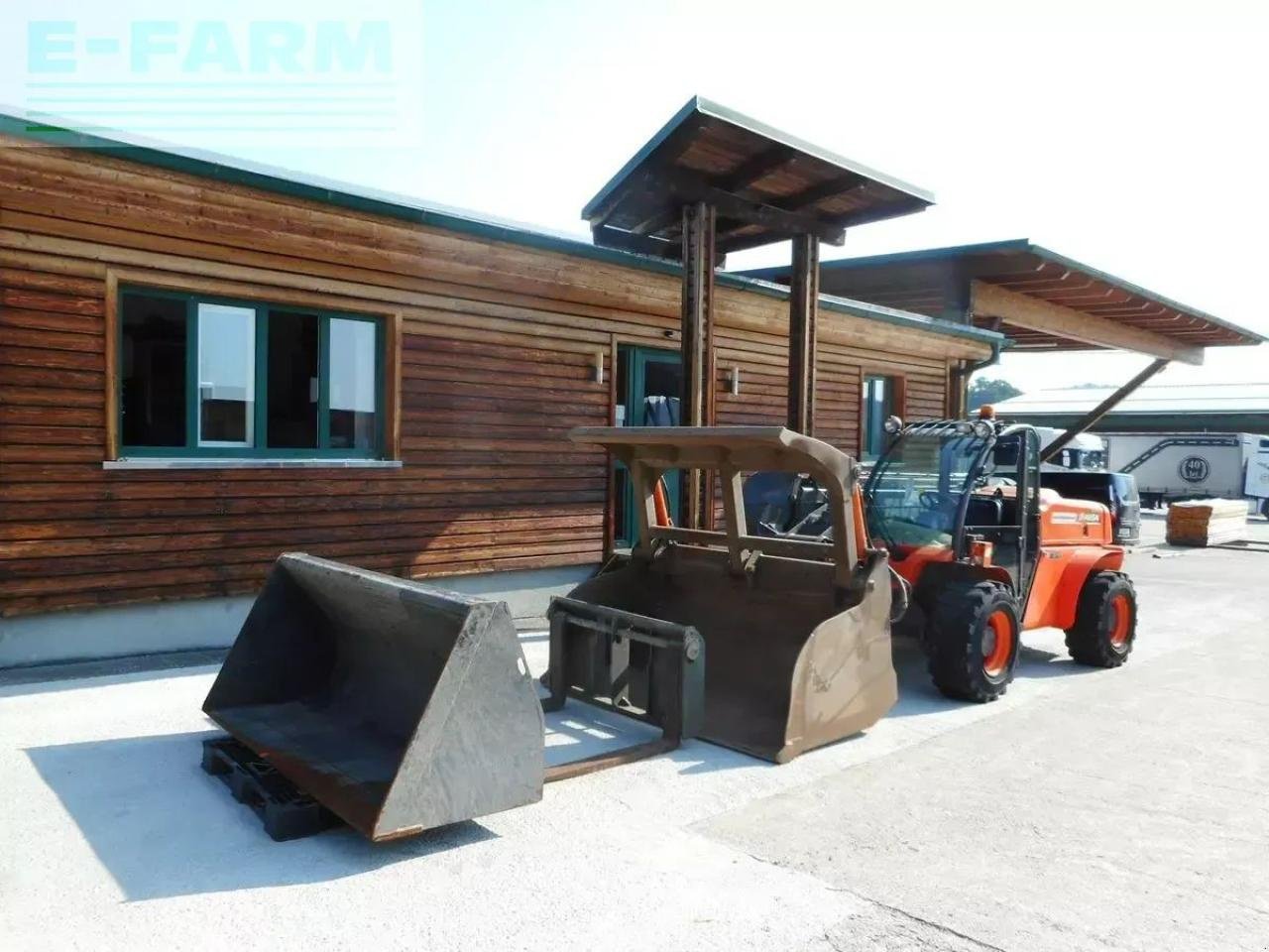 Teleskoplader typu Ausa t307h ( 3t 7m ) nur 2,07 hoch u. 2,02 breit !!, Gebrauchtmaschine v ST. NIKOLAI/DR. (Obrázek 2)