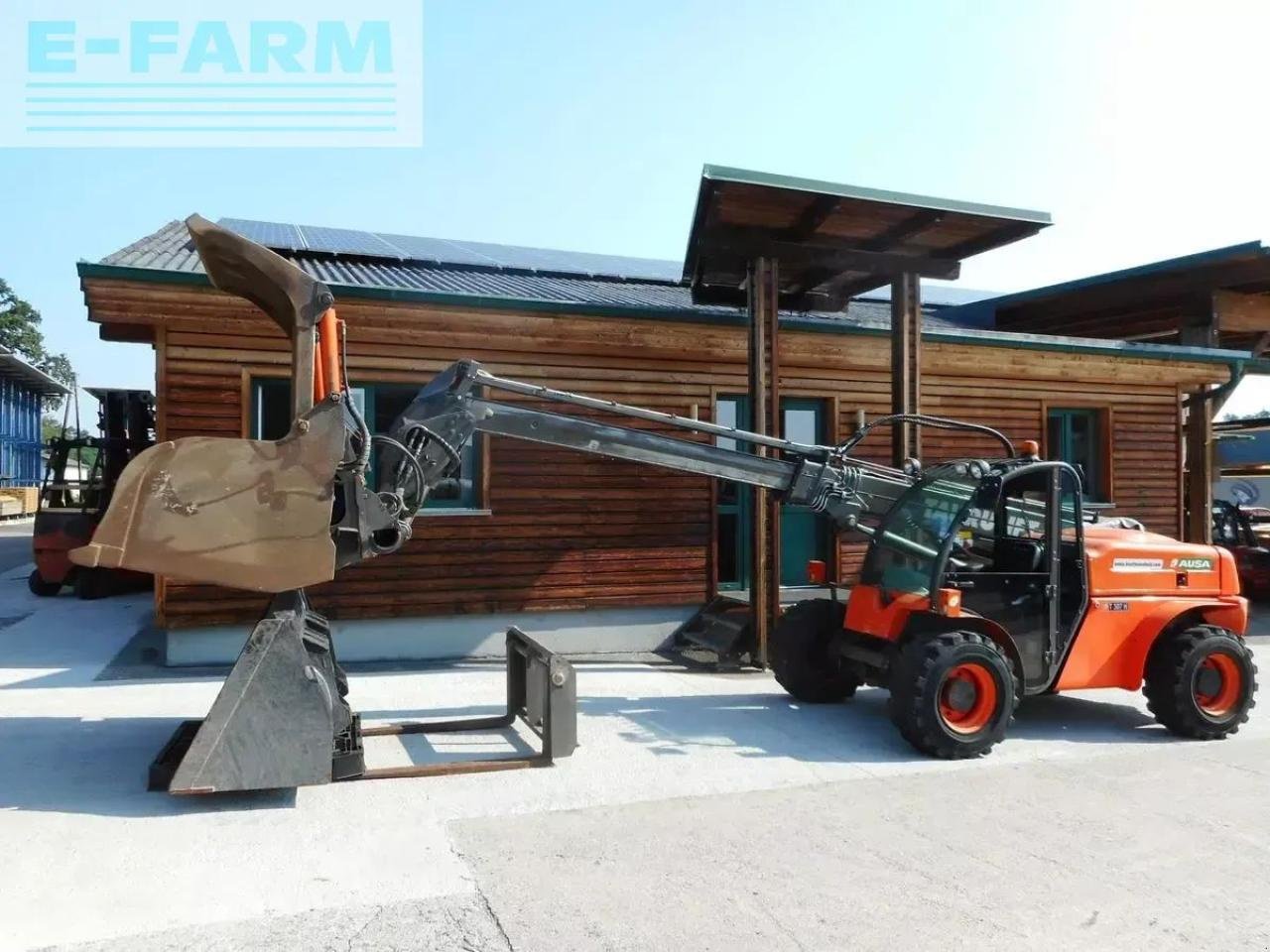 Teleskoplader typu Ausa t307h ( 3t 7m ) nur 2,07 hoch u. 2,02 breit !!, Gebrauchtmaschine v ST. NIKOLAI/DR. (Obrázek 6)