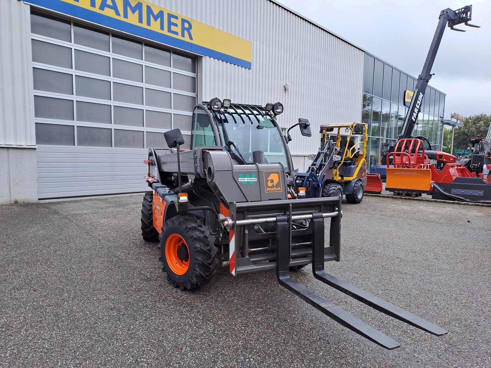 Teleskoplader of the type Ausa Teleskoplader Ausa T235H, Vorführmaschine in Burgkirchen (Picture 16)