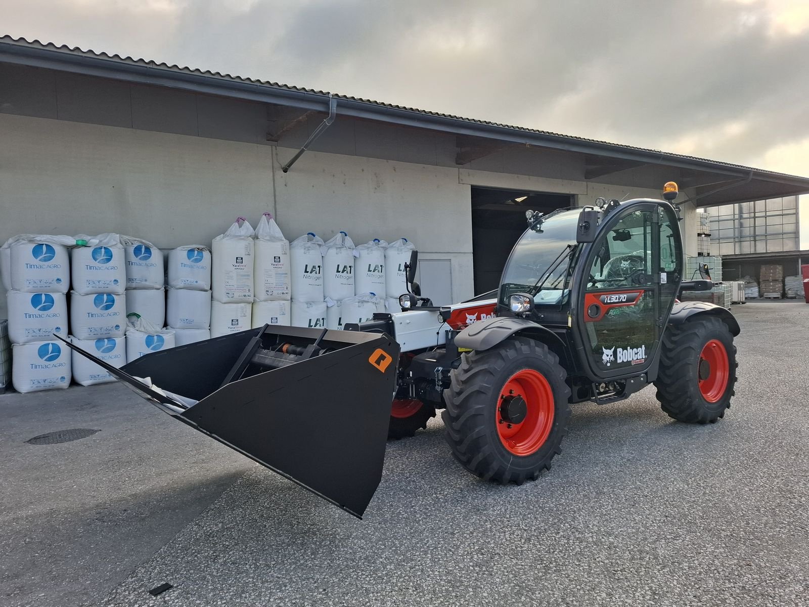 Teleskoplader typu Bobcat TL 30.70 Agri 3, Gebrauchtmaschine v Saxen (Obrázek 10)