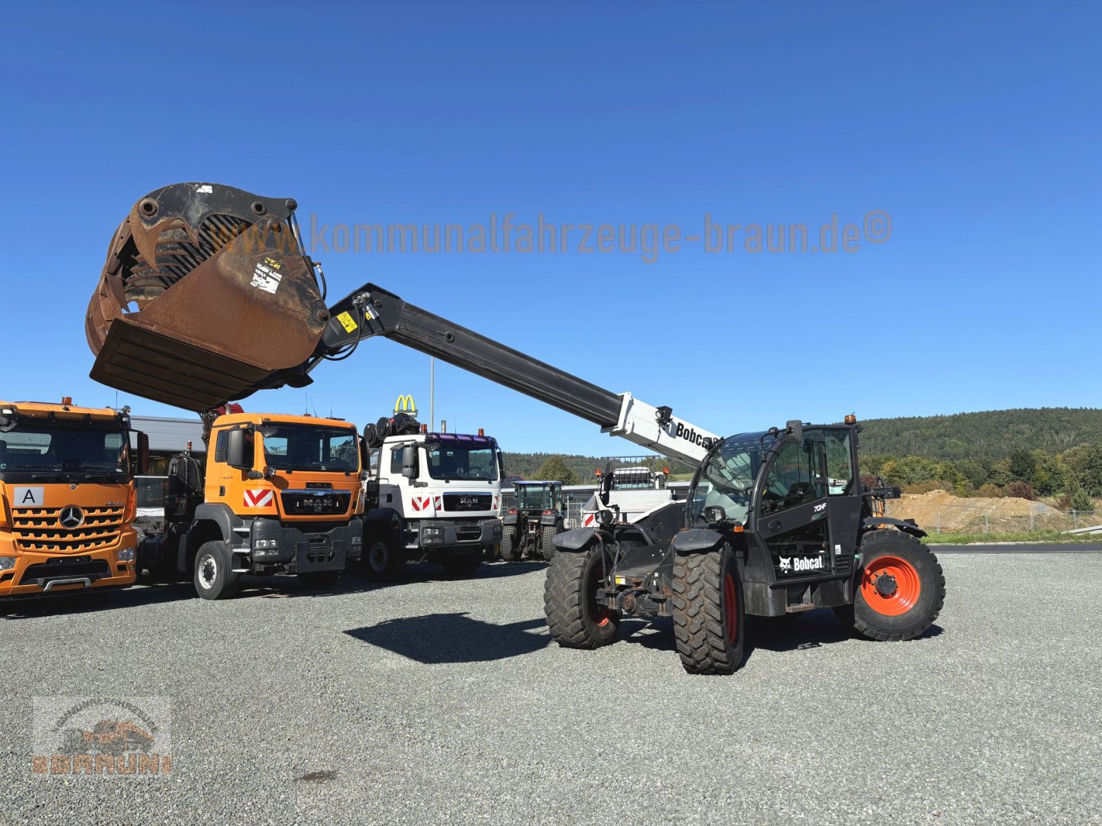 Teleskoplader typu Bobcat TL 38.70 HF AGRI, Gebrauchtmaschine v Himmelkron (Obrázek 3)