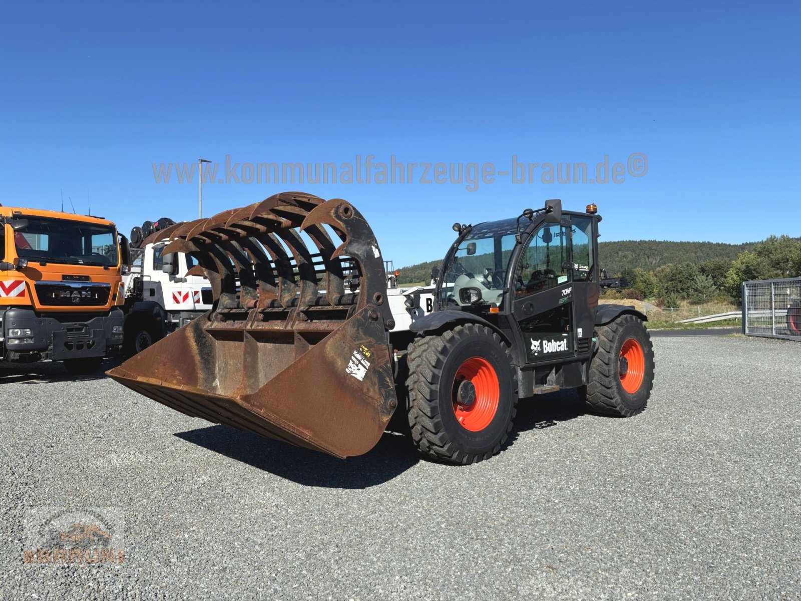 Teleskoplader typu Bobcat TL 38.70 HF AGRI, Gebrauchtmaschine v Himmelkron (Obrázek 2)