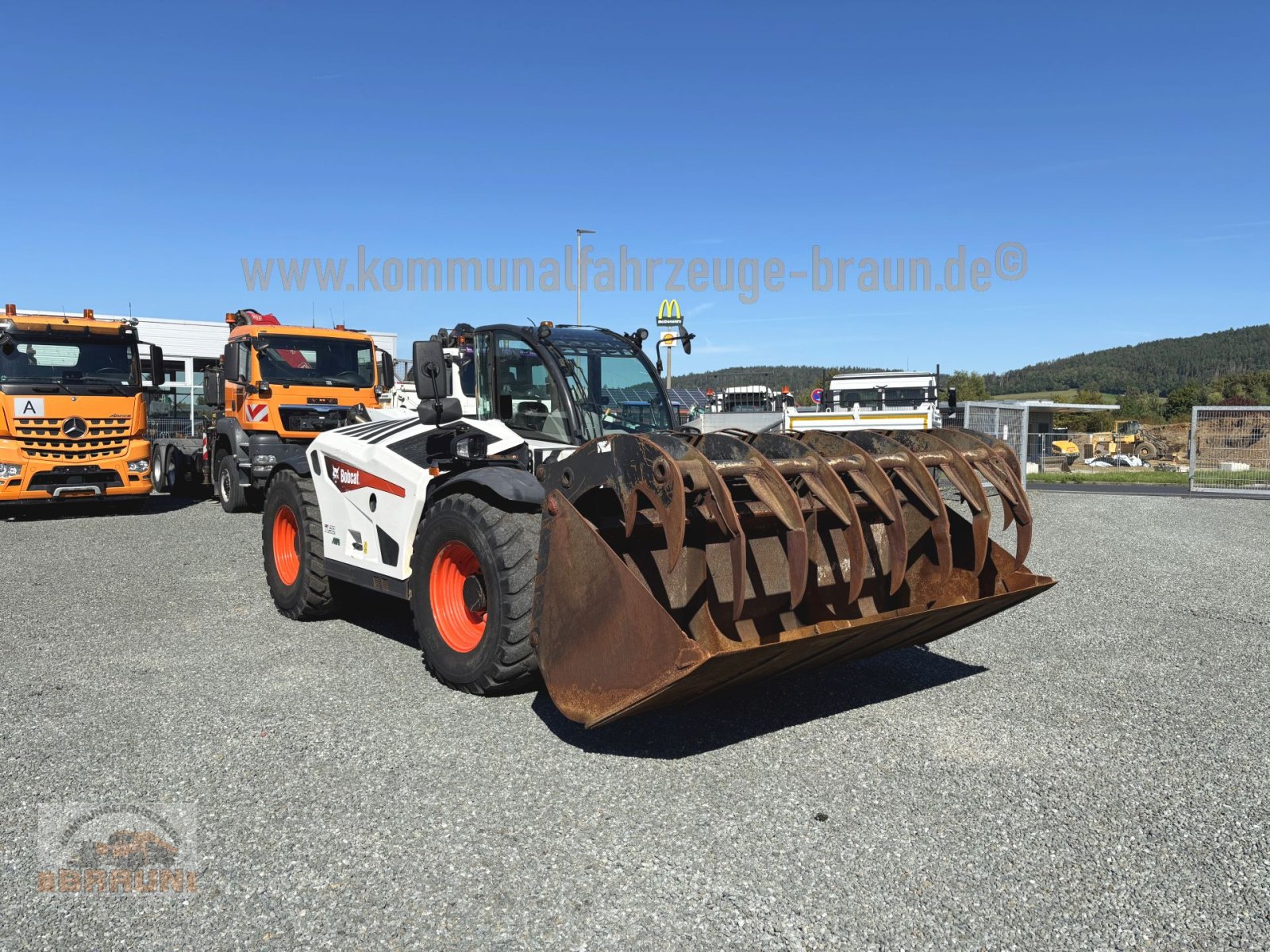 Teleskoplader typu Bobcat TL 38.70 HF AGRI, Gebrauchtmaschine v Himmelkron (Obrázek 1)