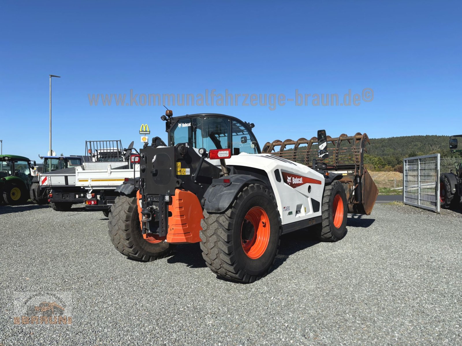 Teleskoplader typu Bobcat TL 38.70 HF AGRI, Gebrauchtmaschine v Himmelkron (Obrázek 5)