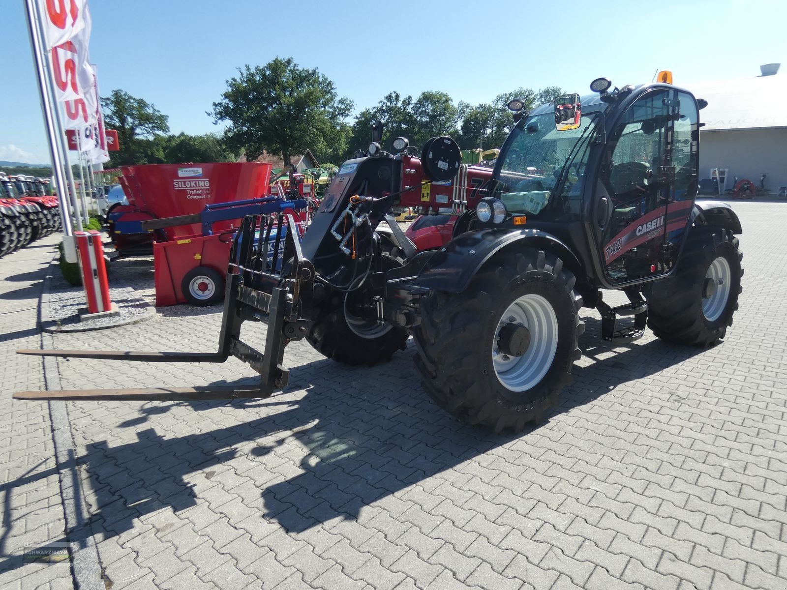 Teleskoplader des Typs Case IH Case Farmlift 742, Neumaschine in Aurolzmünster (Bild 8)