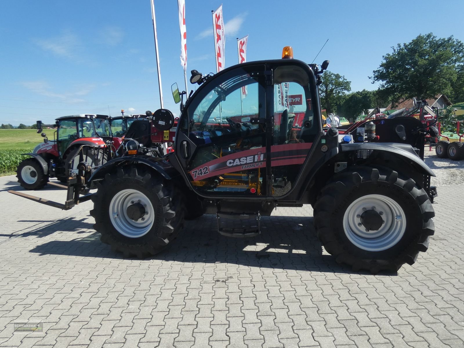 Teleskoplader des Typs Case IH Case Farmlift 742, Neumaschine in Aurolzmünster (Bild 7)