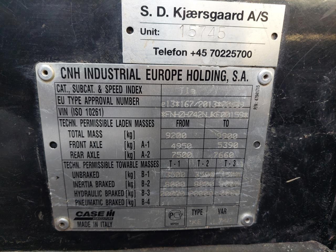 Teleskoplader des Typs Case IH Farmlift 742, Gebrauchtmaschine in Hammel (Bild 16)