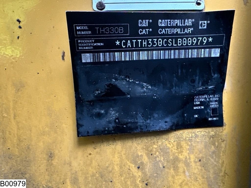 Teleskoplader des Typs Caterpillar TH 330b 7,20 MTR, 3175 KG, Gebrauchtmaschine in Ede (Bild 9)