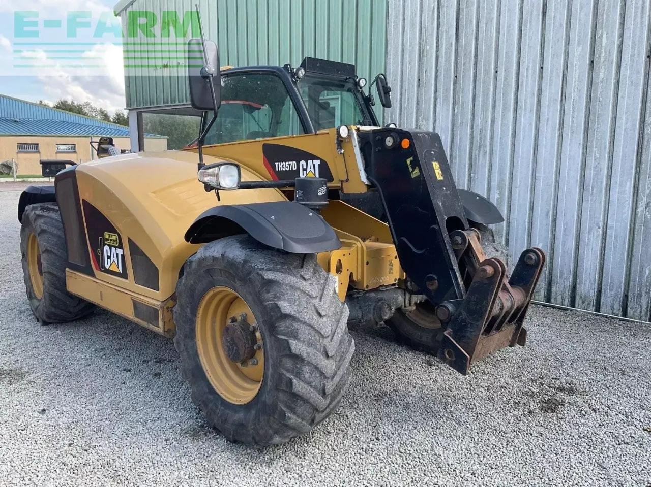 Teleskoplader des Typs Caterpillar th357dag performance, Gebrauchtmaschine in ST CLAIR SUR ELLE (Bild 2)