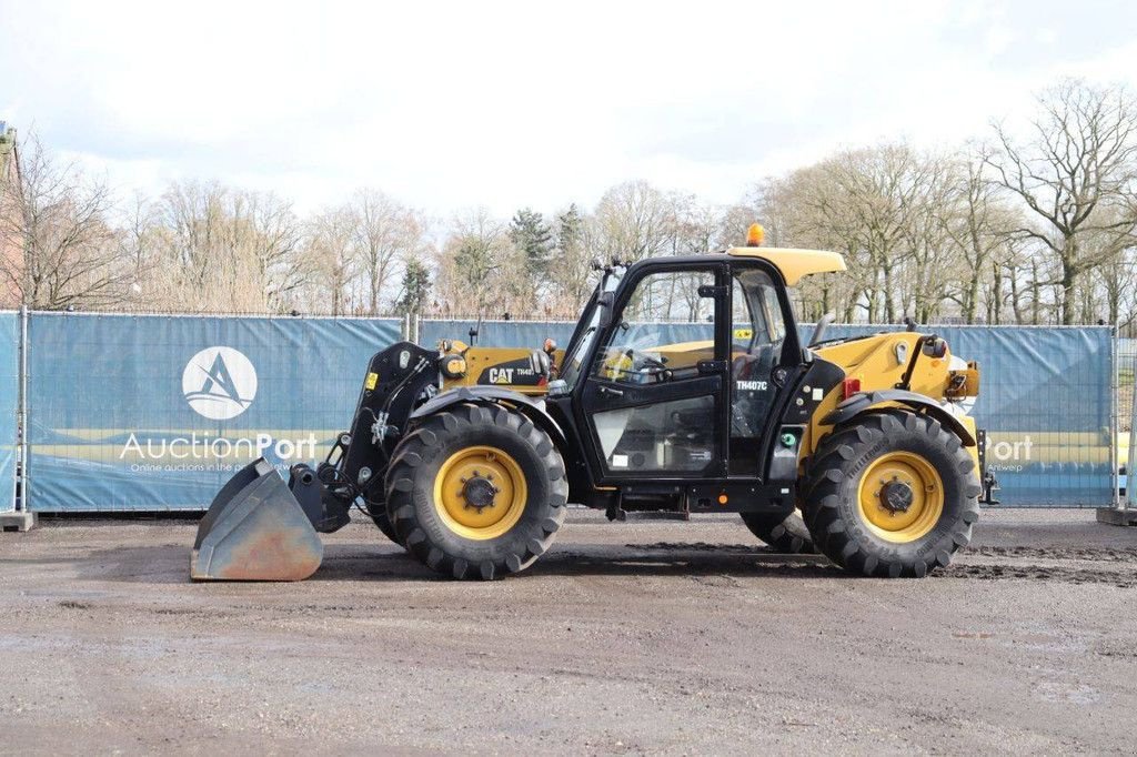 Teleskoplader Türe ait Caterpillar TH407C, Gebrauchtmaschine içinde Antwerpen (resim 1)