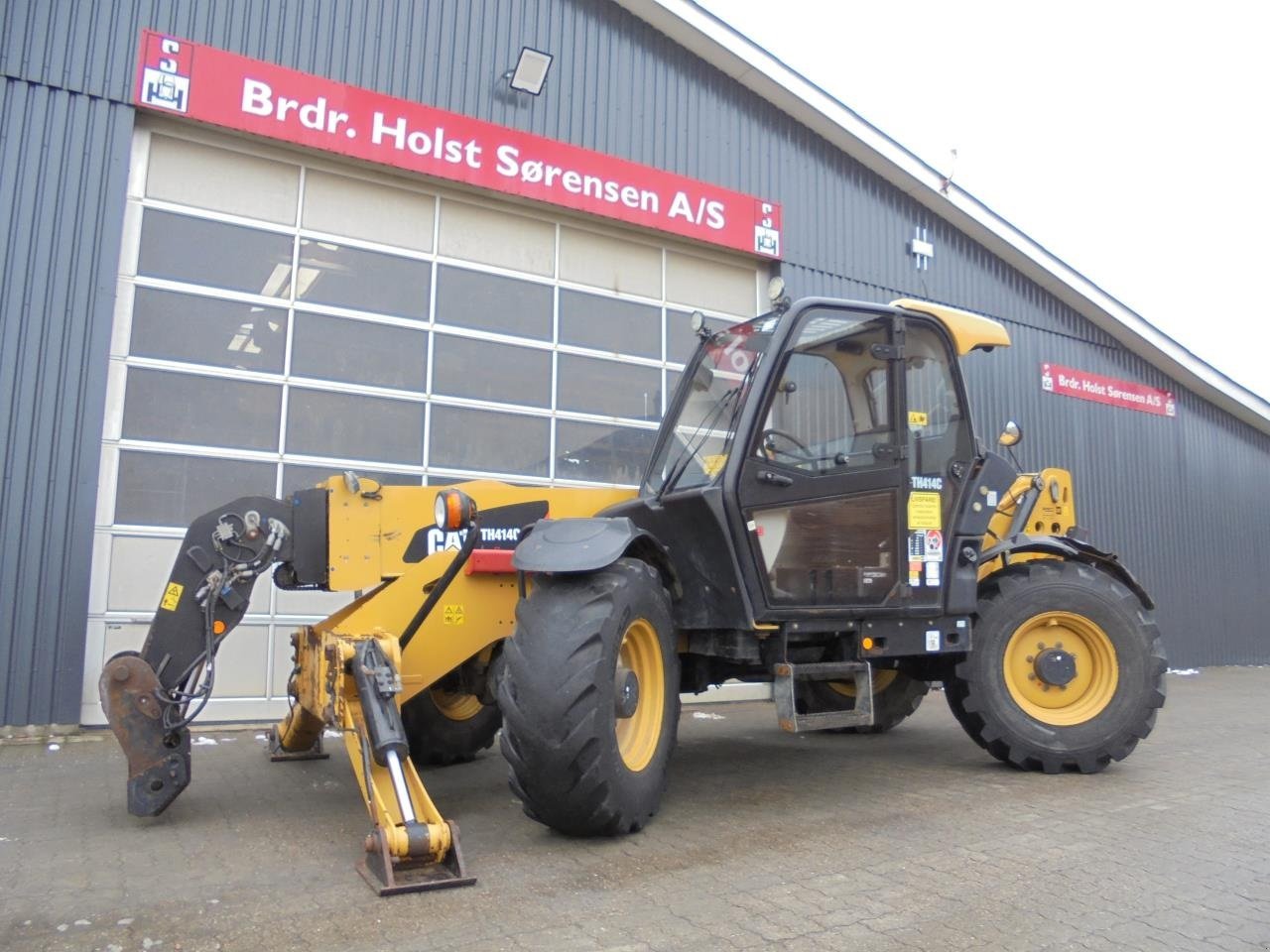 Teleskoplader tip Caterpillar TH414C, Gebrauchtmaschine in Ribe (Poză 14)