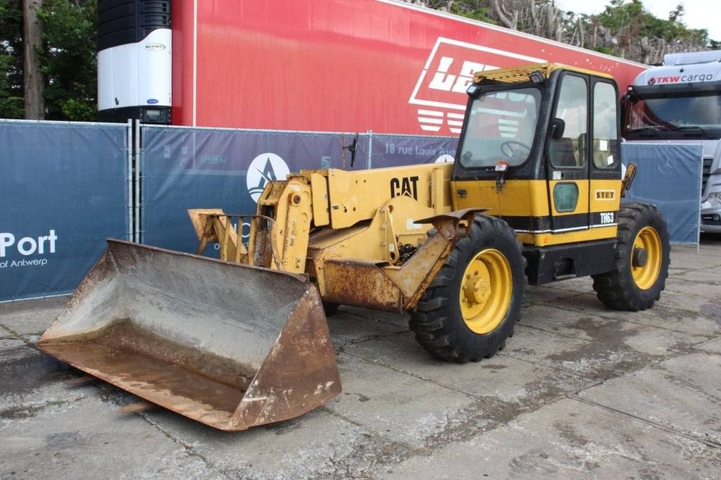 Teleskoplader du type Caterpillar TH63, Gebrauchtmaschine en Antwerpen (Photo 9)