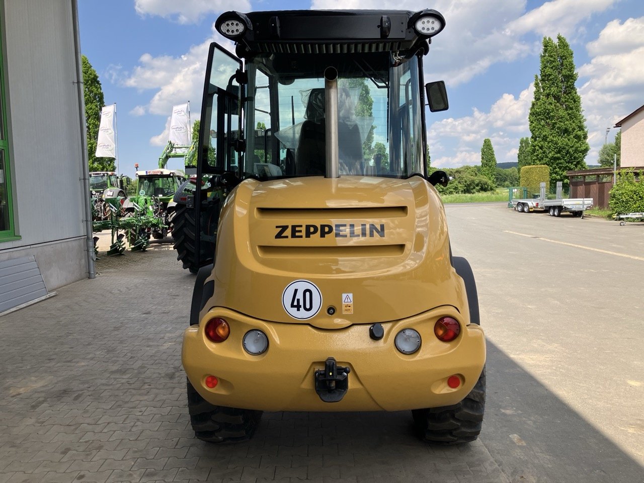 Teleskoplader des Typs Caterpillar Zeppelin ZL60T, Neumaschine in Werther (Bild 4)