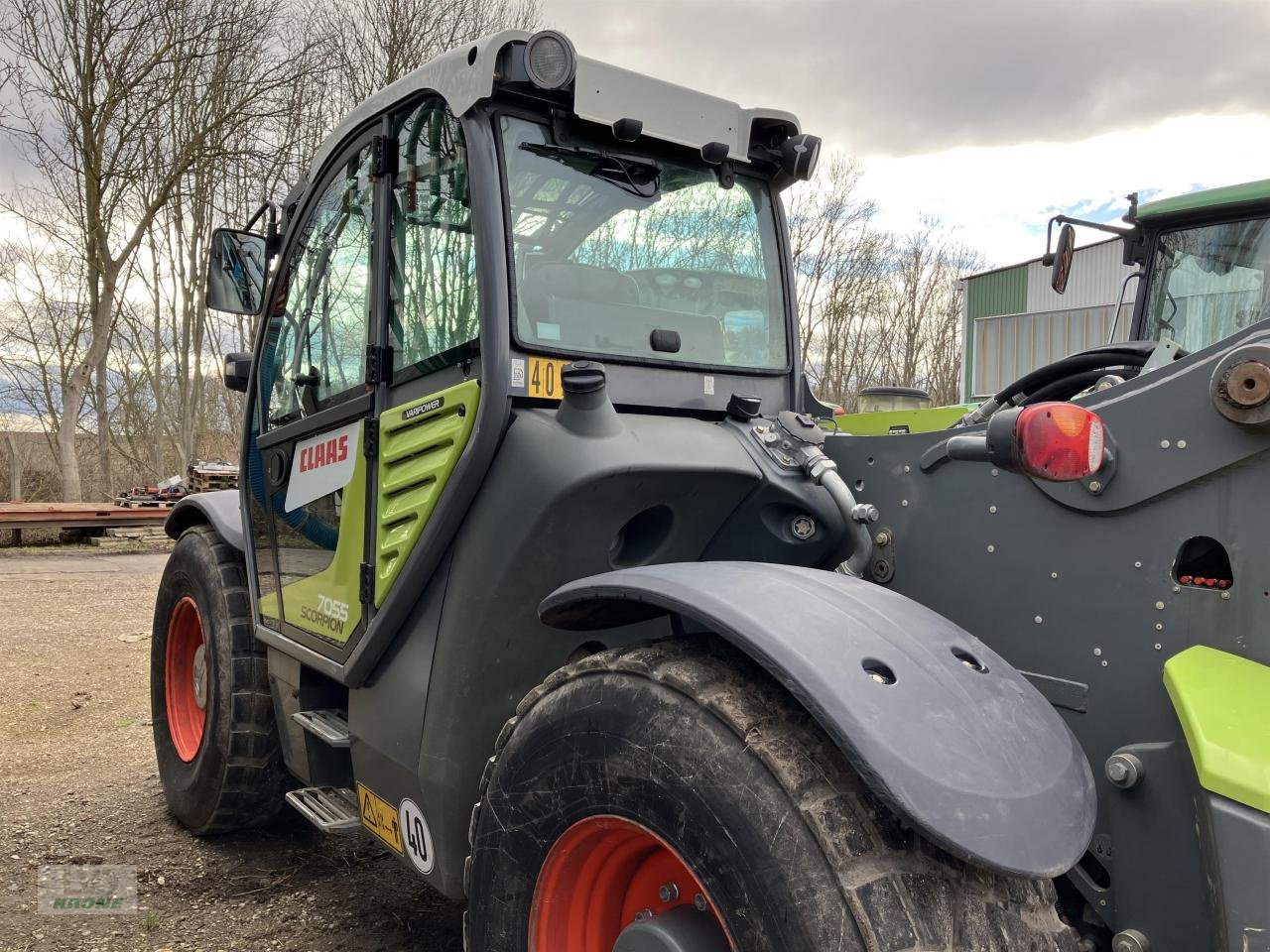 Teleskoplader des Typs CLAAS 7055, Gebrauchtmaschine in Zorbau (Bild 3)