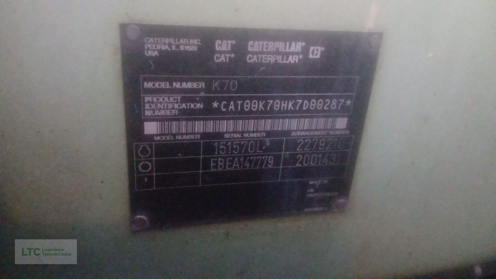 Teleskoplader Türe ait CLAAS K70, Gebrauchtmaschine içinde Großpetersdorf (resim 4)