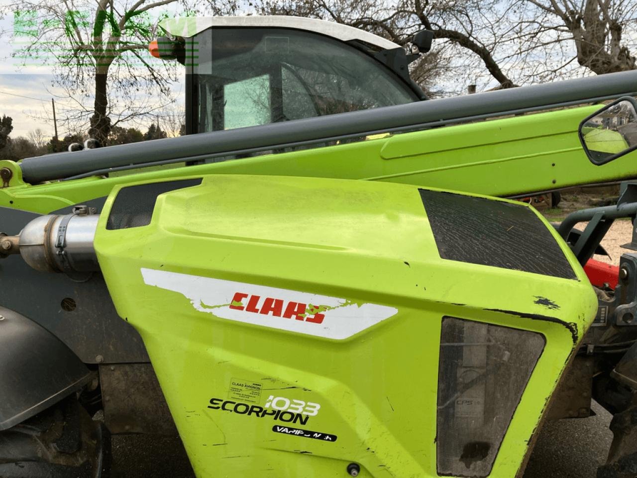 Teleskoplader typu CLAAS scorpion 1033 vpwr (k34/400), Gebrauchtmaschine v ST ANDIOL (Obrázek 8)
