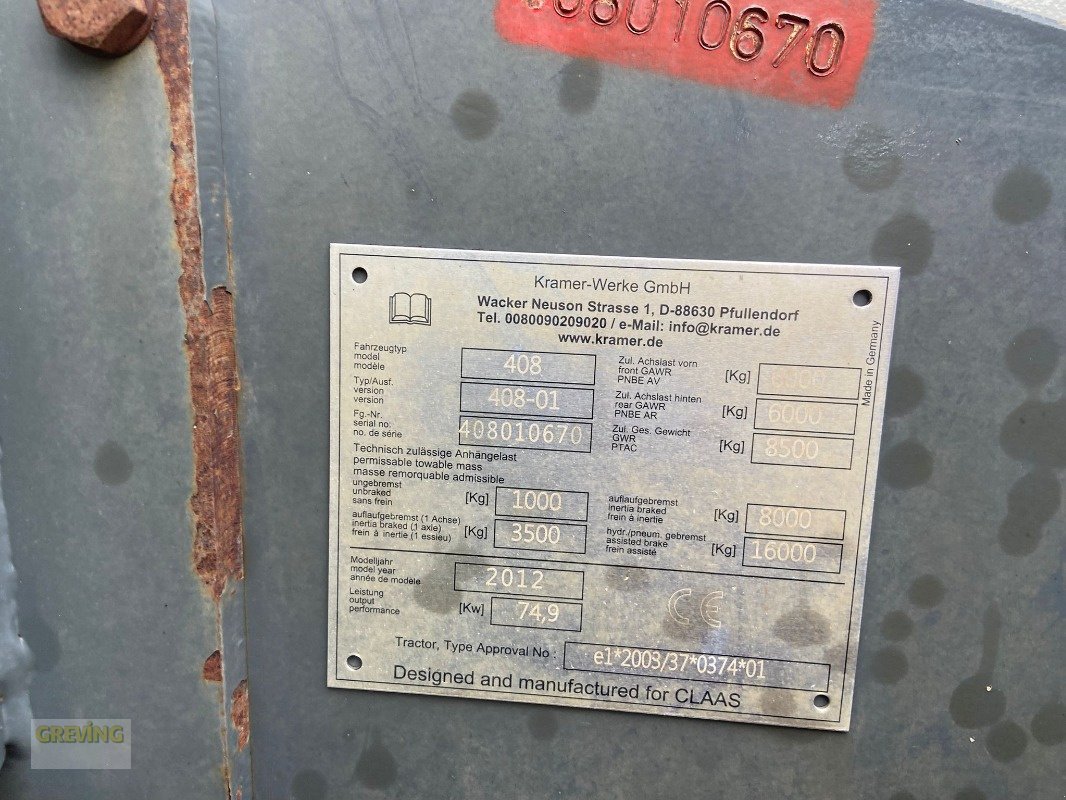 Teleskoplader del tipo CLAAS Scorpion 6030, Gebrauchtmaschine en Ahaus (Imagen 16)