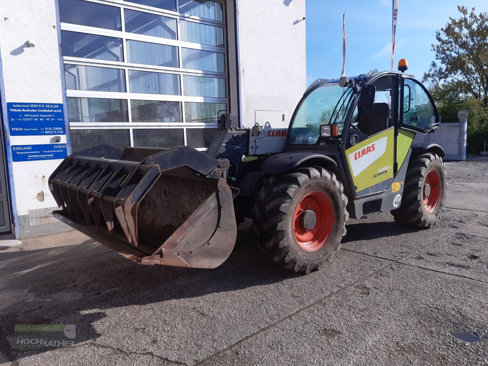 Teleskoplader del tipo CLAAS Scorpion 6030, Gebrauchtmaschine en Kronstorf (Imagen 17)