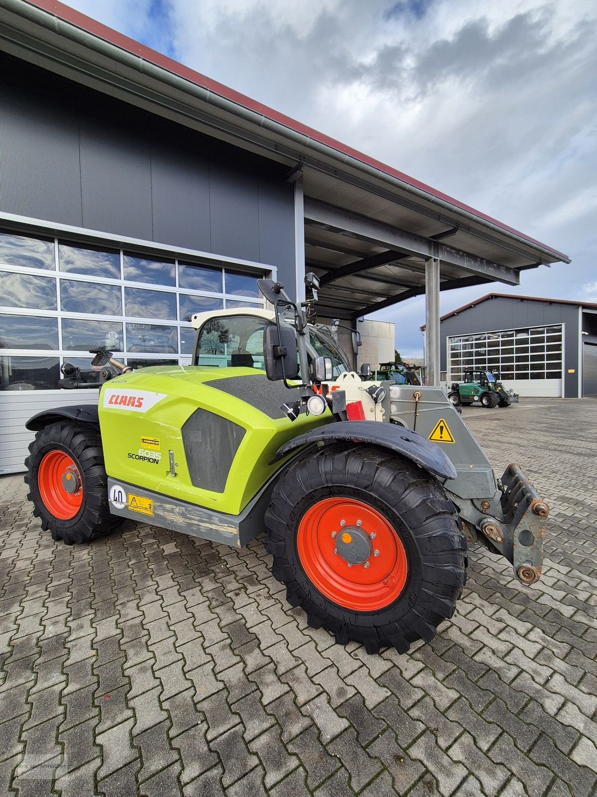 Teleskoplader a típus CLAAS SCORPION 6035, Gebrauchtmaschine ekkor: Auerbach (Kép 1)