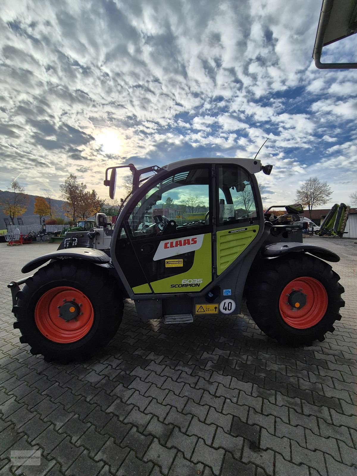 Teleskoplader a típus CLAAS SCORPION 6035, Gebrauchtmaschine ekkor: Auerbach (Kép 7)