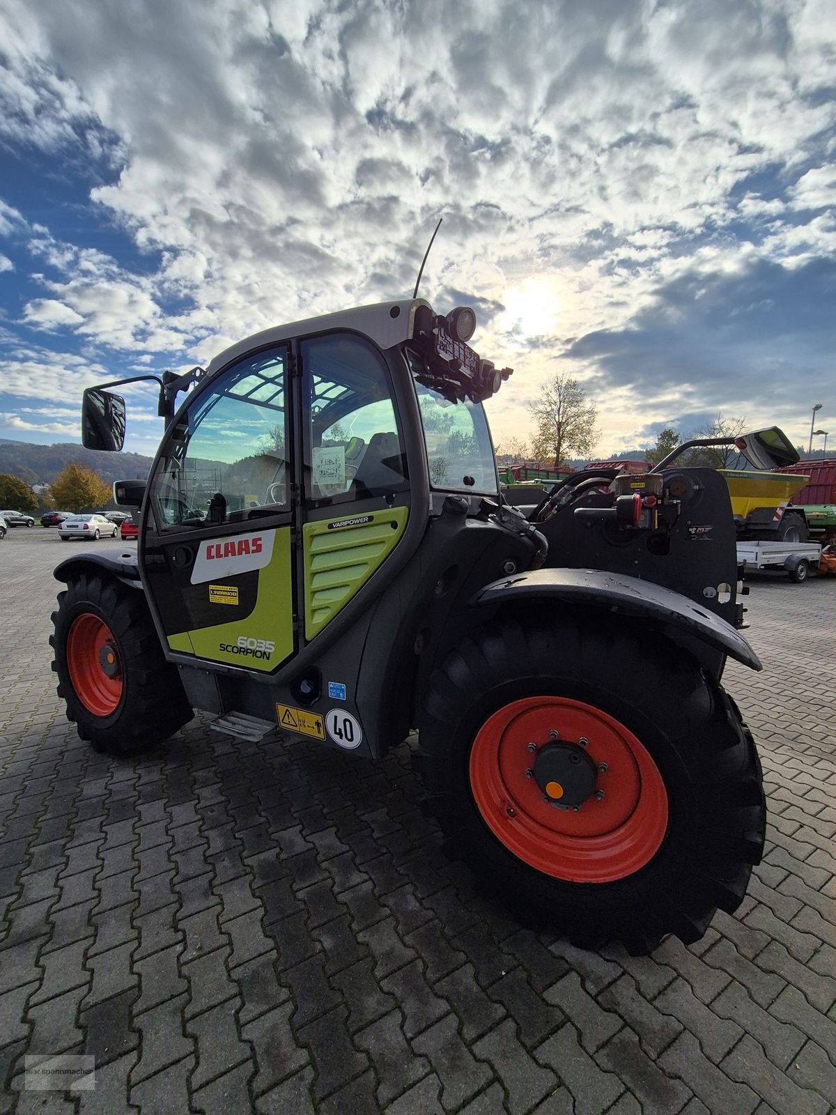 Teleskoplader a típus CLAAS SCORPION 6035, Gebrauchtmaschine ekkor: Auerbach (Kép 5)
