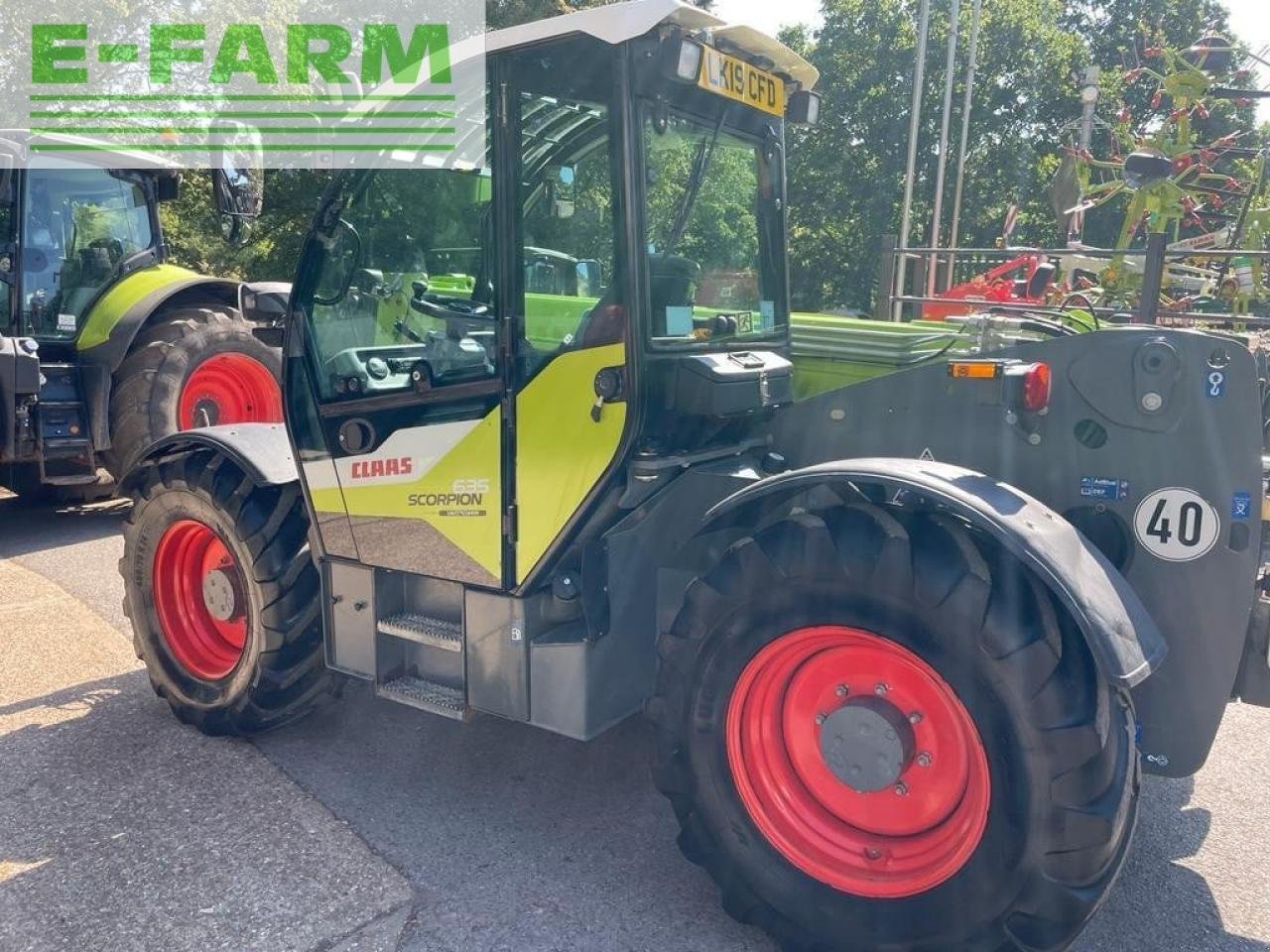 Teleskoplader des Typs CLAAS Scorpion 635 VP, Gebrauchtmaschine in PETWORTH (Bild 4)